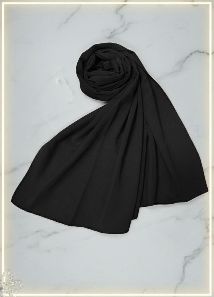 Midnight Noir Staple hijab