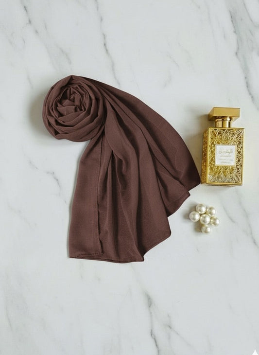 Coffee brown hijab