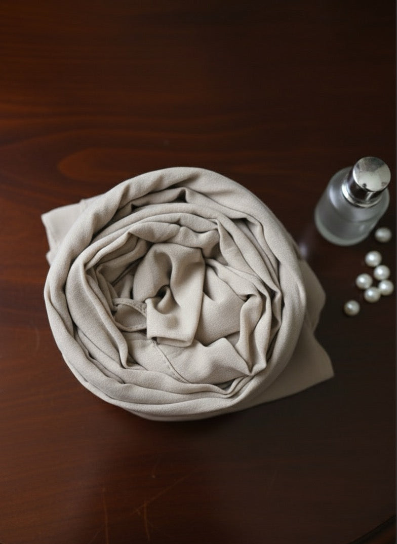 Luxe Sandstone Chiffon Hijab